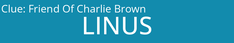 Friend Of Charlie Brown