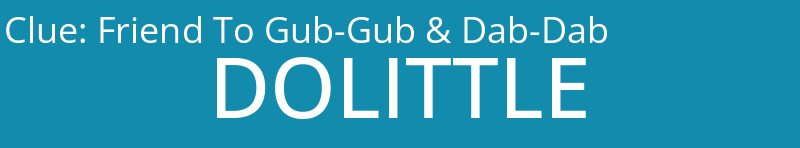 Friend To Gub-Gub & Dab-Dab