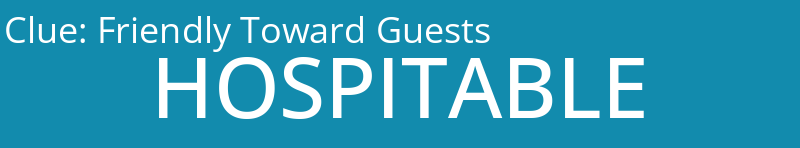 Friendly Toward Guests