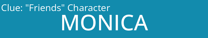 "Friends" Character