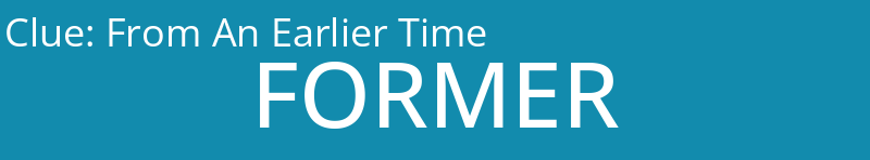 From An Earlier Time