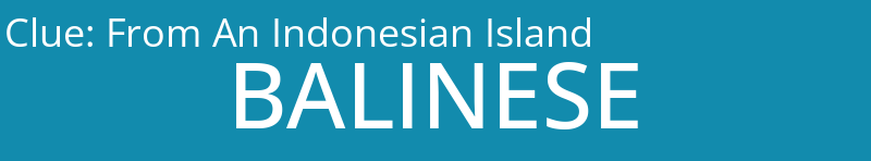 From An Indonesian Island