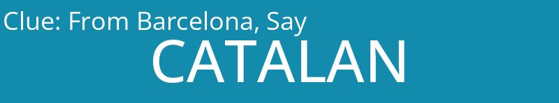 From Barcelona, Say