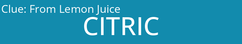 From Lemon Juice