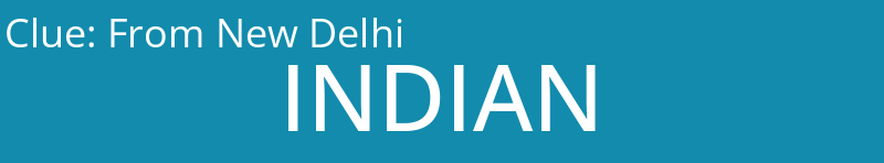 From New Delhi