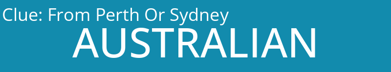 From Perth Or Sydney