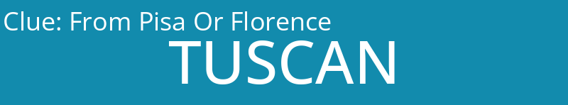 From Pisa Or Florence