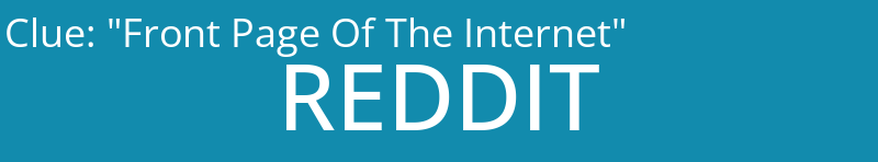 "Front Page Of The Internet"