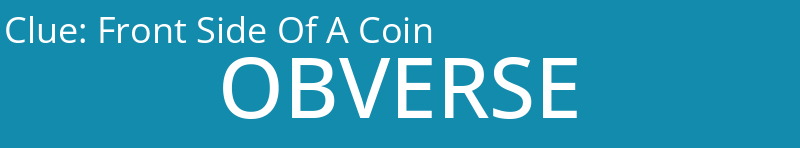 Front Side Of A Coin