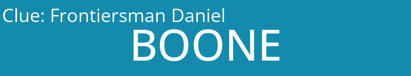 Frontiersman Daniel