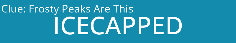 Frosty Peaks Are This