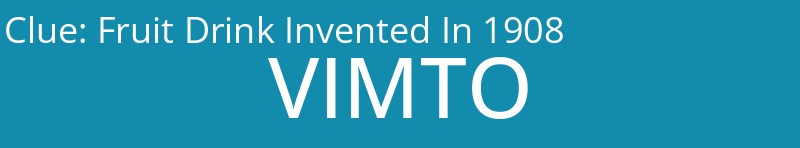 Fruit Drink Invented In 1908