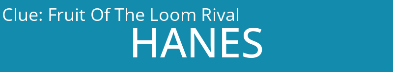 Fruit Of The Loom Rival