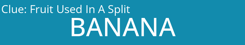 Fruit Used In A Split