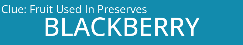 Fruit Used In Preserves