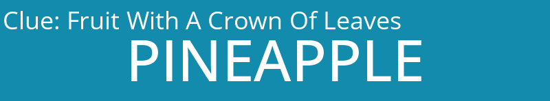 Fruit With A Crown Of Leaves