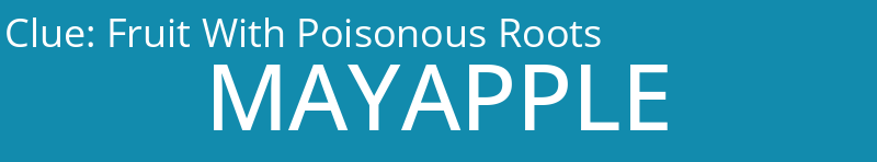 Fruit With Poisonous Roots