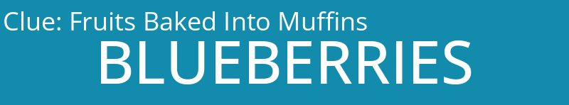 Fruits Baked Into Muffins