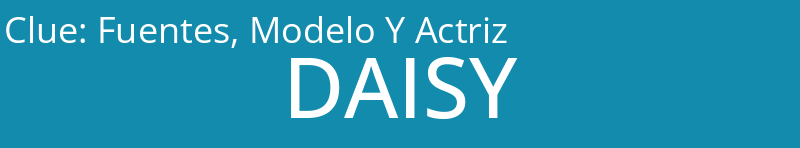 Fuentes, Modelo Y Actriz