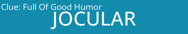 Full Of Good Humor