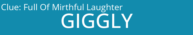 Full Of Mirthful Laughter
