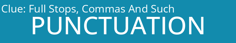 Full Stops, Commas And Such