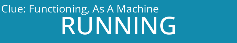Functioning, As A Machine