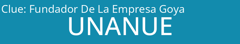 Fundador De La Empresa Goya