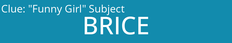 "Funny Girl" Subject