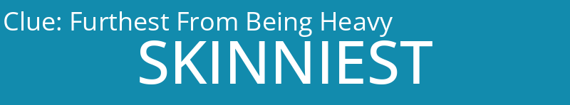 Furthest From Being Heavy