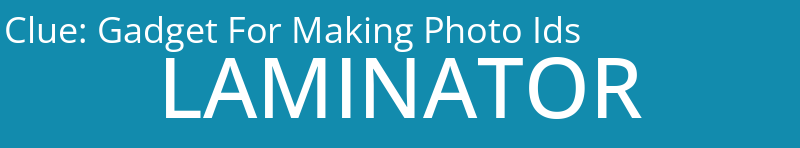 Gadget For Making Photo Ids