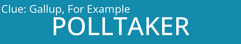 Gallup, For Example