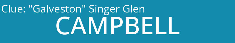 "Galveston" Singer Glen