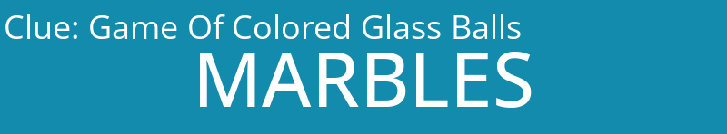 Game Of Colored Glass Balls