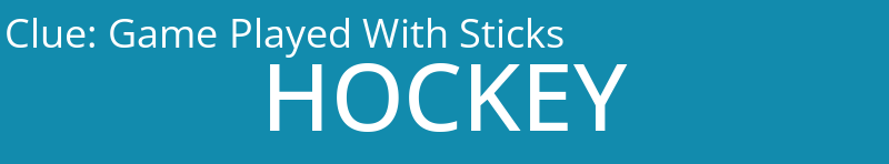 Game Played With Sticks