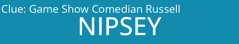 Game Show Comedian Russell