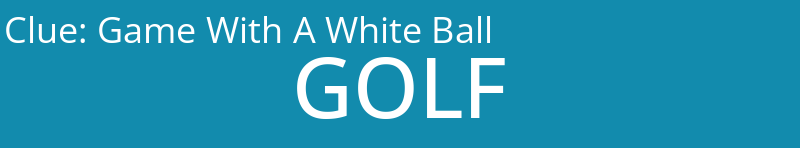 Game With A White Ball