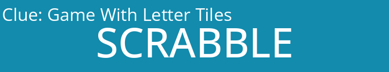 Game With Letter Tiles