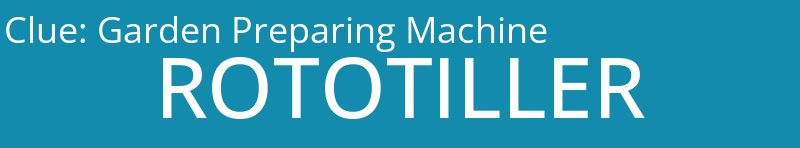 Garden Preparing Machine