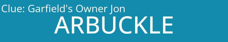 Garfield's Owner Jon