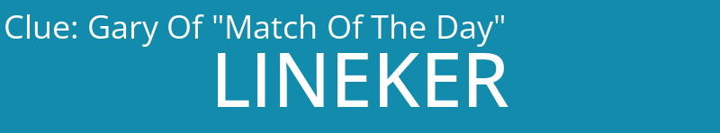 Gary Of "Match Of The Day"