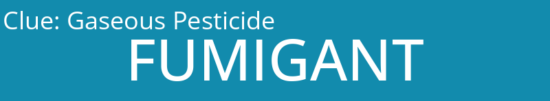 Gaseous Pesticide