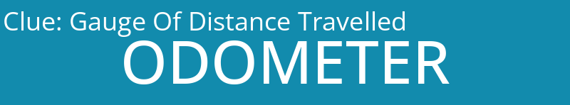 Gauge Of Distance Travelled