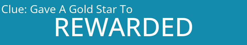 Gave A Gold Star To