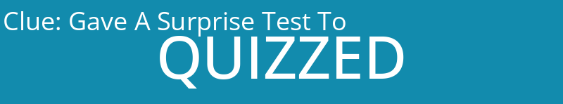 Gave A Surprise Test To