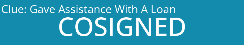 Gave Assistance With A Loan