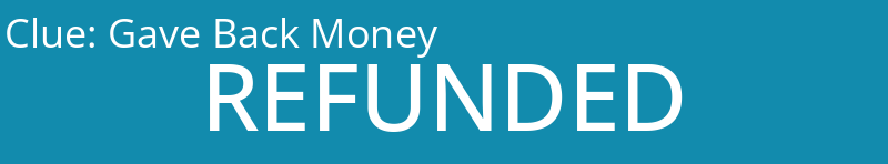 Gave Back Money