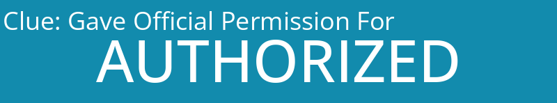 Gave Official Permission For