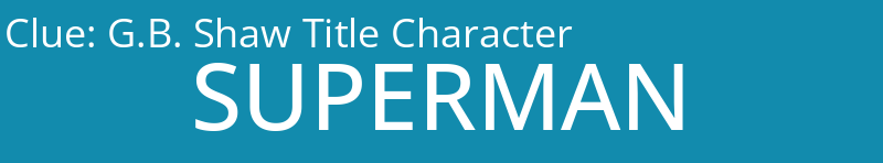 G.B. Shaw Title Character
