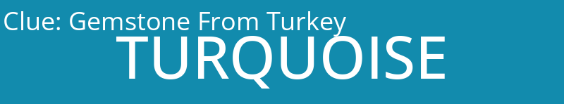 Gemstone From Turkey